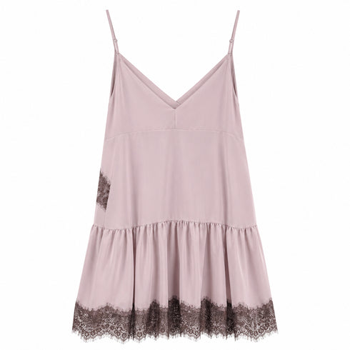 HAVEONE-VESTITO CON INSERTI IN PIZZO (50)