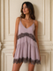 HAVEONE-VESTITO CON INSERTI IN PIZZO (50)