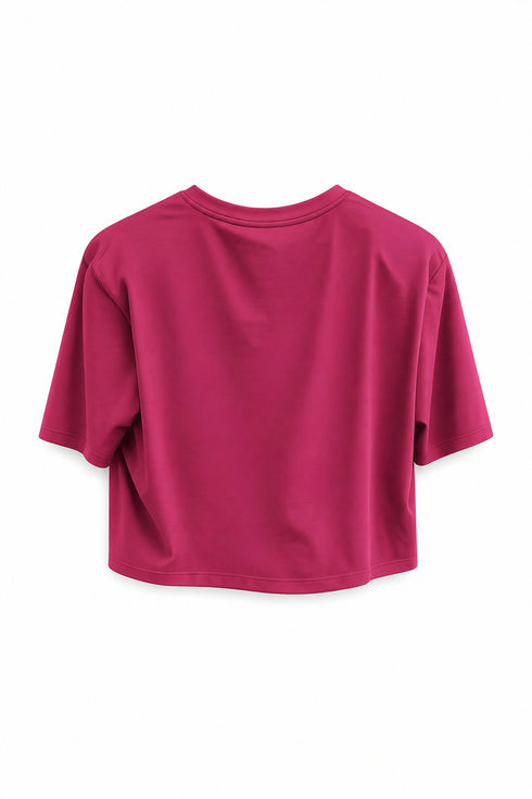 HAVEONE-T-SHIRT CROPPED MANICHE CORTE (61)