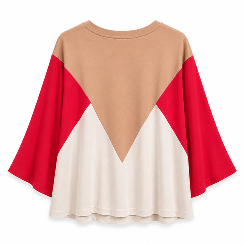 TENSIONE IN-T-SHIRT CROPPED A MANICA AMPIA (60)