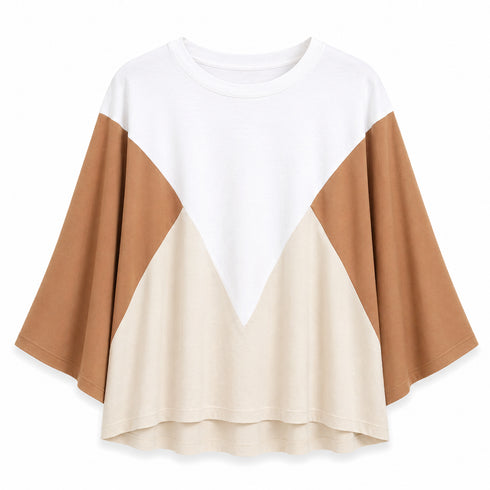 TENSIONE IN-T-SHIRT CROPPED A MANICA AMPIA (60)