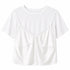 TENSIONE IN-TSHIRT BIANCA CON TOP IN PIZZO SOVRAPPOSTO (64)