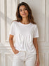 TENSIONE IN-TSHIRT BIANCA CON TOP IN PIZZO SOVRAPPOSTO (64)