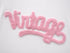 T-SHIRT BIANCA CON SCRITTA VINTAGE IN RILIEVO (84)