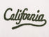 CALIFORNIA T-SHIRT BIANCA CON SCRITTA VERDE (66)