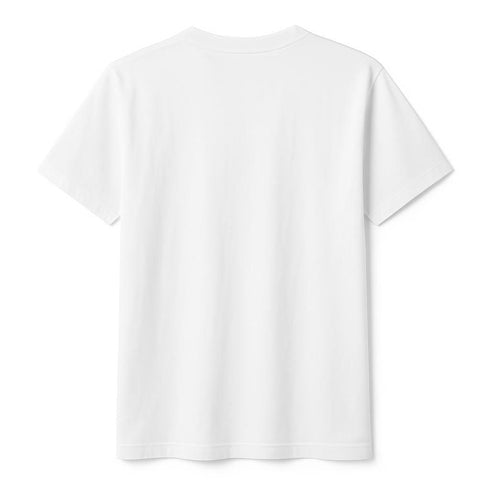 TENSIONE IN-TSHIRT BIANCA CON STAMPA E COLLIER DI PERLE (68)