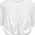 TENSIONE IN-TSHIRT BIANCA CON TOP IN PIZZO SOVRAPPOSTO (64)
