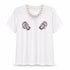 TENSIONE IN-TSHIRT BIANCA CON STAMPA E COLLIER DI PERLE (68)