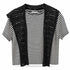 T-SHIRT RIGATA CON FIOCCO IN PIZZO (69)