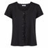 T-SHIRT A COSTINE CON PIZZO E BOTTONI FRONTALI (81)