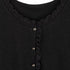 T-SHIRT A COSTINE CON PIZZO E BOTTONI FRONTALI (81)