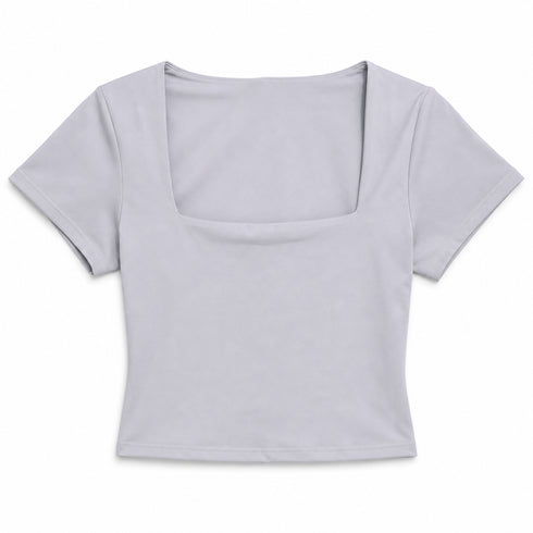 T-SHIRT CON SCOLLO QUADRATO (15)