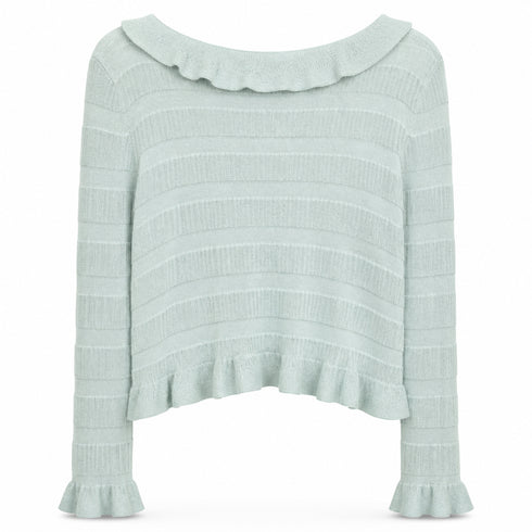 CARDIGAN CORTO CON ROUCHES (71)