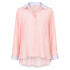 CAMICIA OVER TRASPARENTE CON DETTAGLI A CONTRASTO (76)