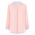 CAMICIA OVER TRASPARENTE CON DETTAGLI A CONTRASTO (76)