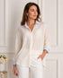 CAMICIA OVER TRASPARENTE CON DETTAGLI A CONTRASTO (76)