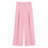 COORDINATO ROSA CON BLUSA E PANTALONE A PALAZZO (94)