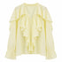 CAMICIA CON ROUCHES E SCOLLO A V (77)