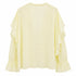 CAMICIA CON ROUCHES E SCOLLO A V (77)