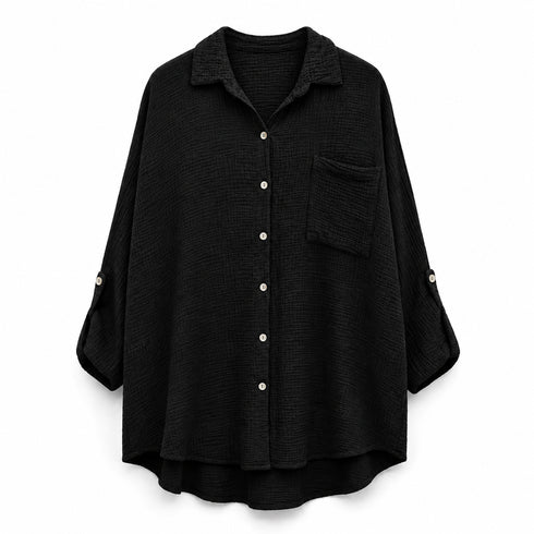 COMPLETO ESTIVO IN COTONE CON CAMICIA E SHORTS (113)