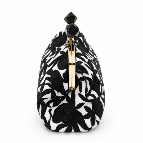 POCHETTE ELEGANTE NERA/BIANCO (116)