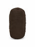 BORSA A SPALLA IN PELLE CON FRANGE MARRONE (122)