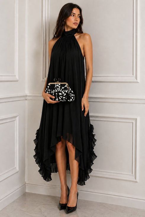 POCHETTE ELEGANTE NERA/BIANCO (116)