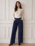 TENSIONE IN-PANTALONI BLU A GAMBA DRITTA (129)
