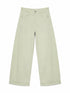 PANTALONE WIDE LEG VERDE SALVIA (140)