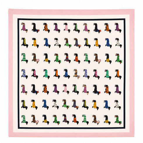 FOULARD IN SETA CON FANTASIA CAGNOLINI