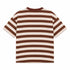 T-SHIRT A RIGHE CON SCRITTA RICAMATA (24)