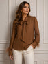 CAMICIA IN VISCOSA CON FIOCCO E DETTAGLI PIUMA (11)