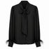 CAMICIA IN VISCOSA CON FIOCCO E DETTAGLI PIUMA (11)