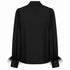 CAMICIA IN VISCOSA CON FIOCCO E DETTAGLI PIUMA (11)