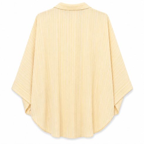 CAMICIA OVERSIZE A RIGHE CON NODO (19)