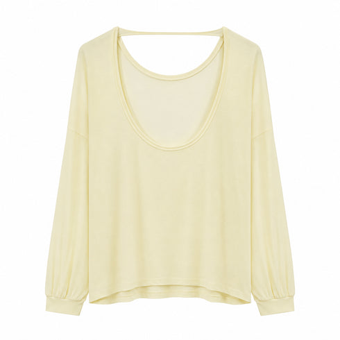 MAGLIA MORBIDA CON MANICHE A PALLONCINO (23)