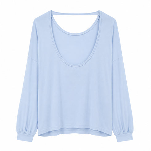 MAGLIA MORBIDA CON MANICHE A PALLONCINO (23)