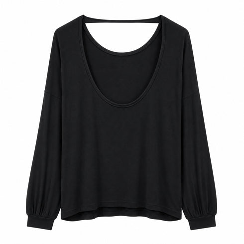 MAGLIA MORBIDA CON MANICHE A PALLONCINO (23)