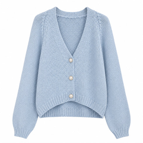 HAVEONE-CARDIGAN CON BOTTONI GIOIELLO (1)