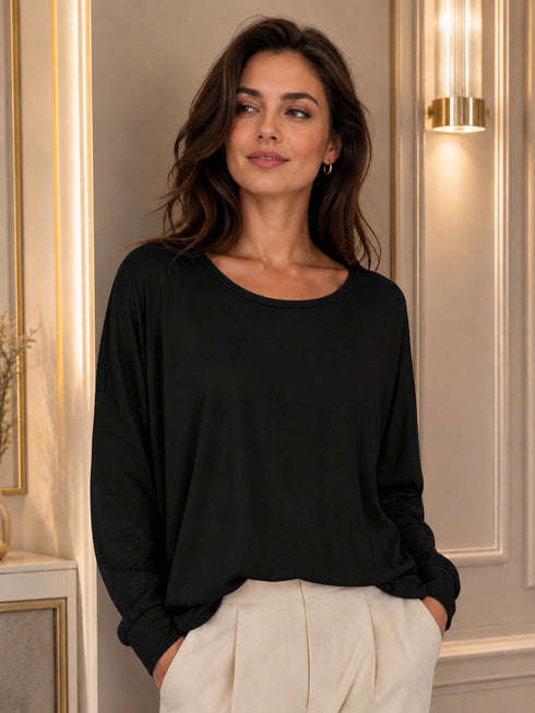 MAGLIA MORBIDA CON MANICHE A PALLONCINO (23)