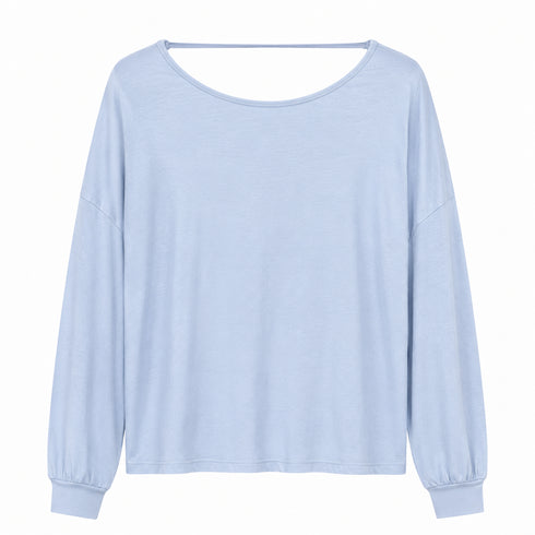 MAGLIA MORBIDA CON MANICHE A PALLONCINO (23)