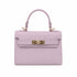 BORSA MINI HANDLE NERA CON CHIUSURA ORO (127)