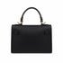 BORSA MINI HANDLE NERA CON CHIUSURA ORO (127)