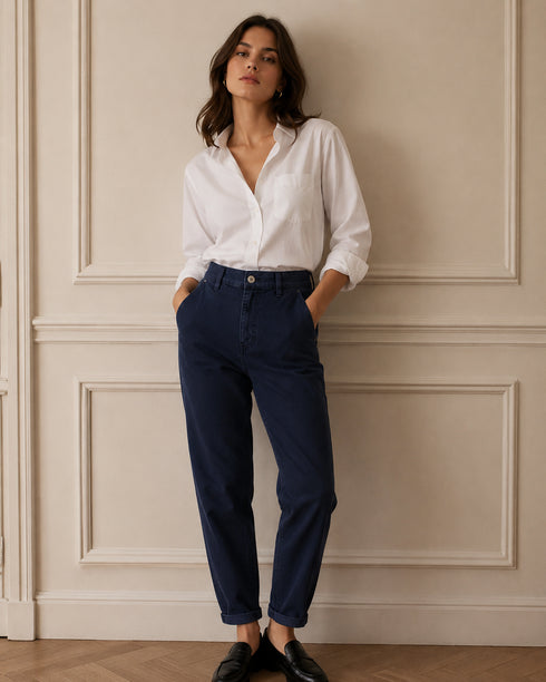 PANTALONE CHINO A VITA ALTA (147)