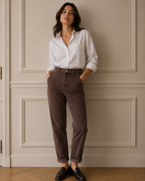 PANTALONE CHINO A VITA ALTA (147)