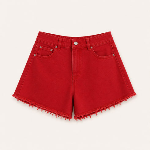 PANTALONCINO CON ORLO SFRANGIATO (4)
