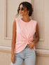 T-SHIRT SMANICATA CON DETTAGLIO GIOIELLO E DRAPPEGGIO LATERALE (14)