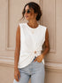T-SHIRT SMANICATA CON DETTAGLIO GIOIELLO E DRAPPEGGIO LATERALE (14)