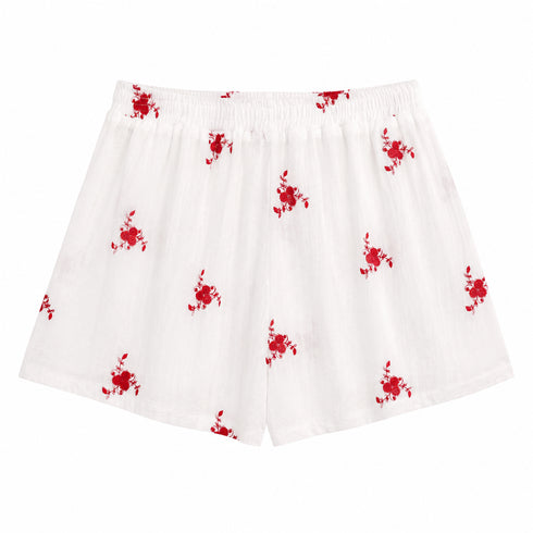 COMPLETO CAMICIA E SHORTS RICAMATI (149)
