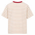HAVEONE,T-SHIRT RIGATA IN VISCOSA CON SCOLLO A CONTRASTO (2)